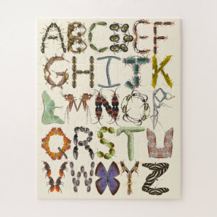 Insect Alphabet - Alphabet Bugs  Jigsaw Puzzle