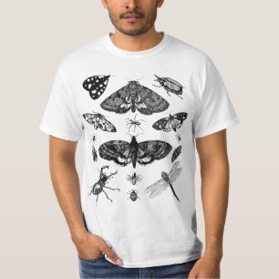 Insect Bug Collection Tee Vintage Moth Beetle Drag