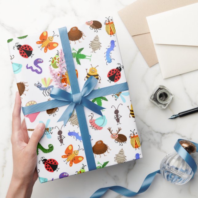 Insect Bug Wrapping Paper (Gifting)