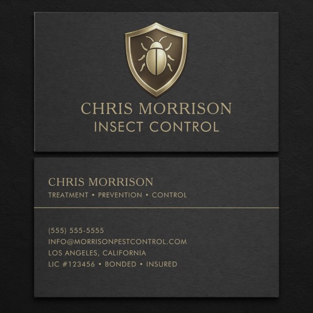 Insect Control Business Card (Creator Uploaded)
