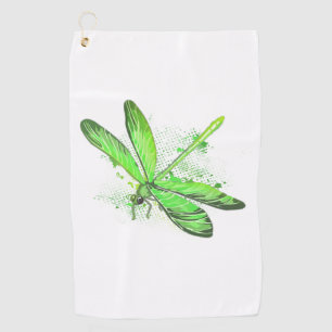 Insect dragonfly dragonflies saying quote gift golf towel