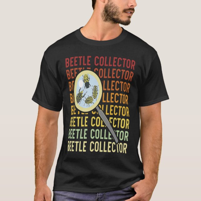 Insect  Entomology Future Entomologist Beetle Coll T-Shirt (Front)