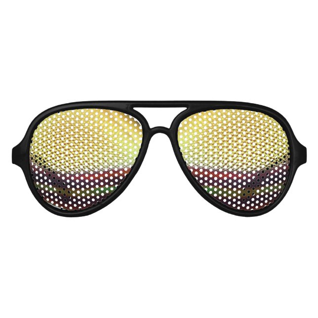 Insect Eyes Aviator Sunglasses (Front)