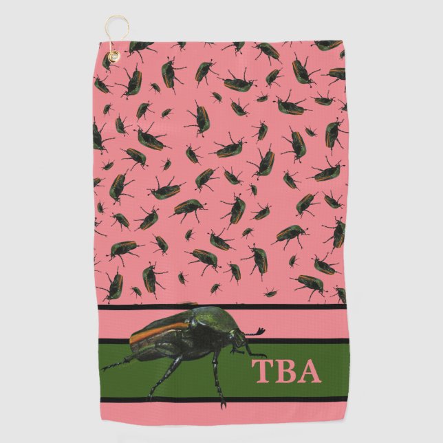 Insect Golf Towel (Front)