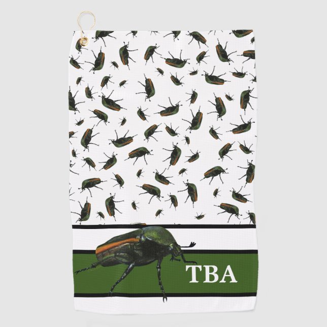 Insect Golf Towel (Front)