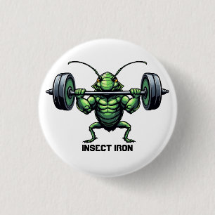 Insect Iron 3 Cm Round Badge