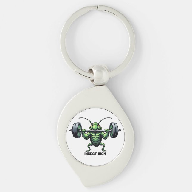 Insect Iron Key Ring (Front)