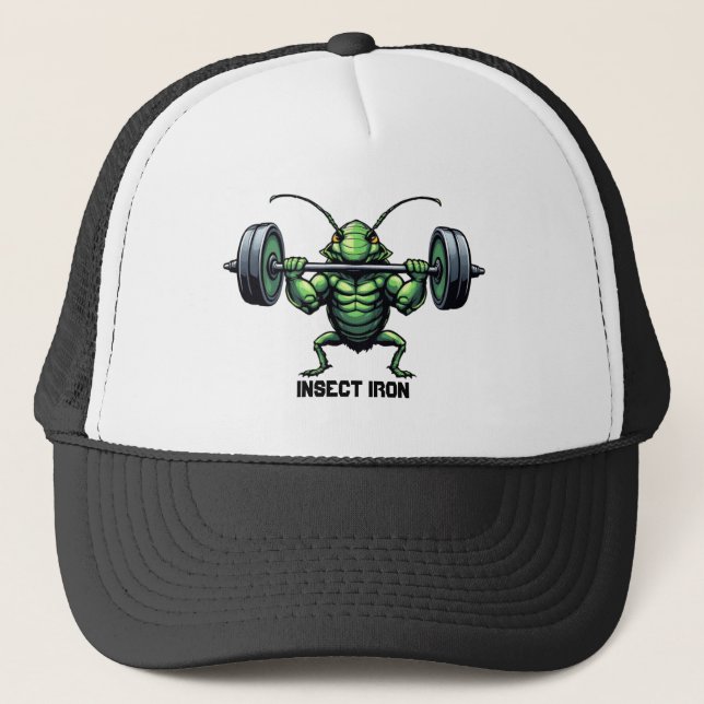 Insect Iron Trucker Hat (Front)