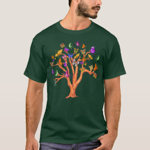 Insect Lover Nature Tree Animal Butterfly T-Shirt