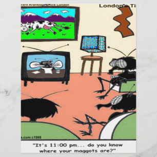 Insect Parents Funny Cartoon