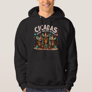 Insect Swarm Double Brood Jumping Bug Cicada Hoodie