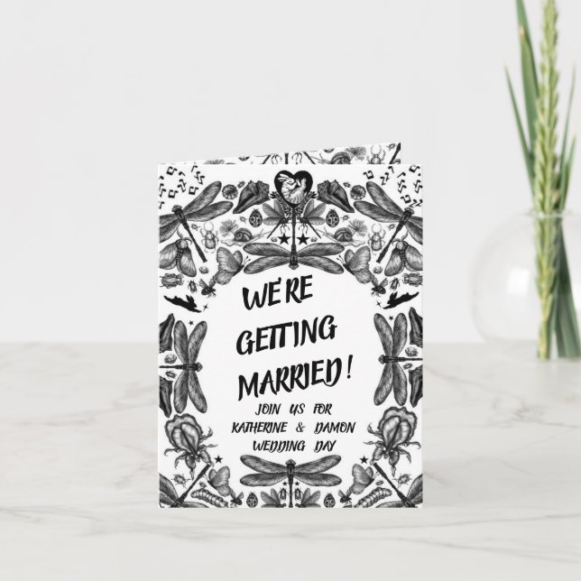 Insects and Bugs Note Card (Front)