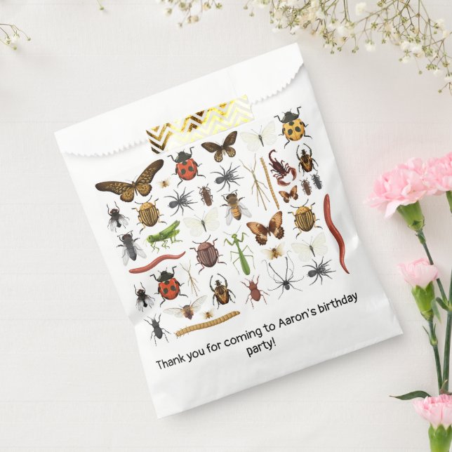 Insects Birthday Party Favour Bag (Sealed)