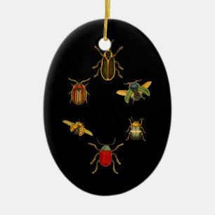 Insects Ceramic Ornament