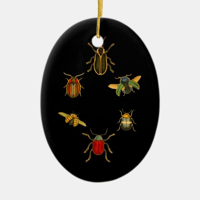 Insects Ceramic Ornament (Front)