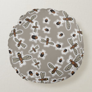 insects Duvet Cover Round Cushion