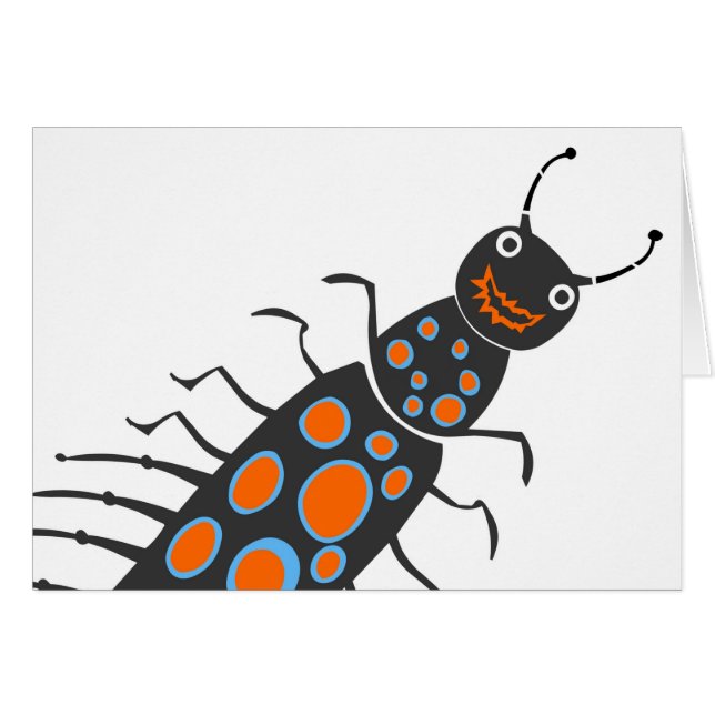 Insects fun cool graphic Big Spotty Bug (Front Horizontal)
