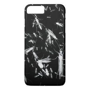 Insects on black iPhone 8 plus/7 plus case