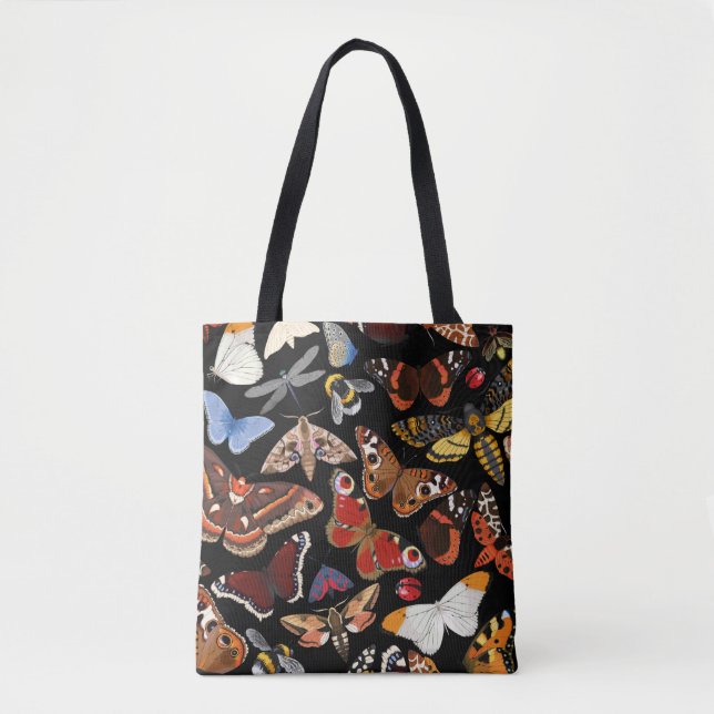 Insects seamless pattern tote bag (Front)