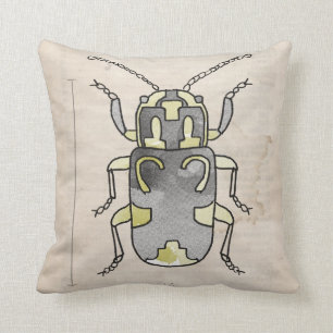 Insects Series- Red Beetle+ Beetle 2 for 1 Cushion