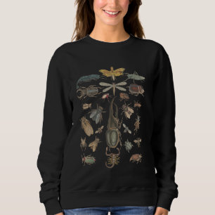 Insects Species Bugs Vintage Entomology Entomologi Sweatshirt