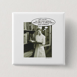 Insert Catheter Inflate Balloon or..... 15 Cm Square Badge