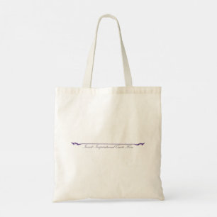 Insert Inspirational Quote Here - Purple Tote Bag