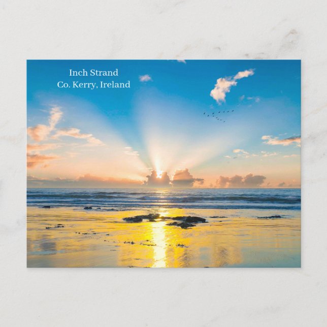 Insh Beach Holiday Postcard (Front)