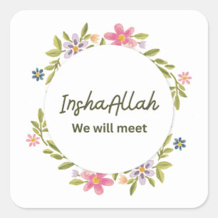  InshaAllah We Will Meet Soon 💔   Emotional Urdu  Square Sticker