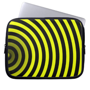 inside a bee laptop sleeve