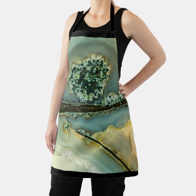 Inside a semi-precious stone apron (Insitu)