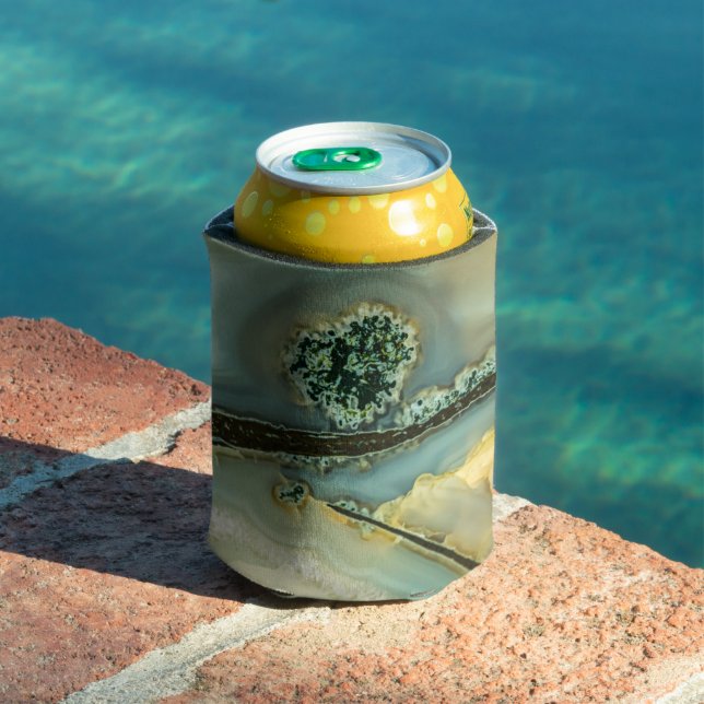 Inside a semi-precious stone can cooler (In Situ Pool)