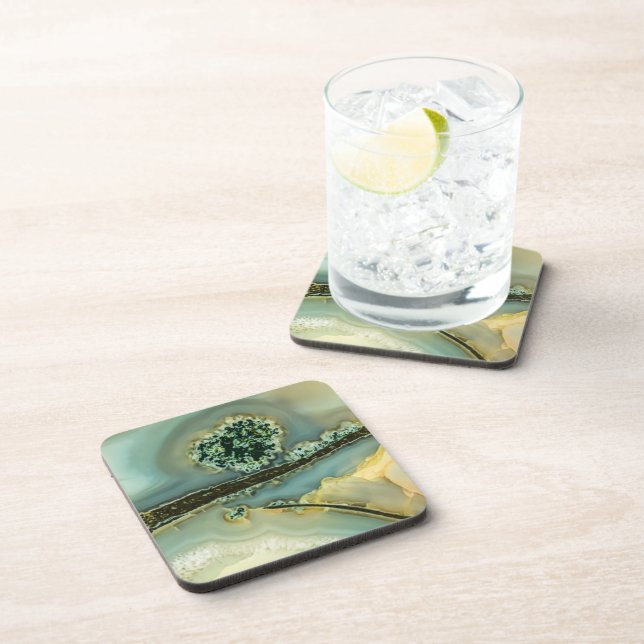 Inside a semi-precious stone coaster (Right Side)