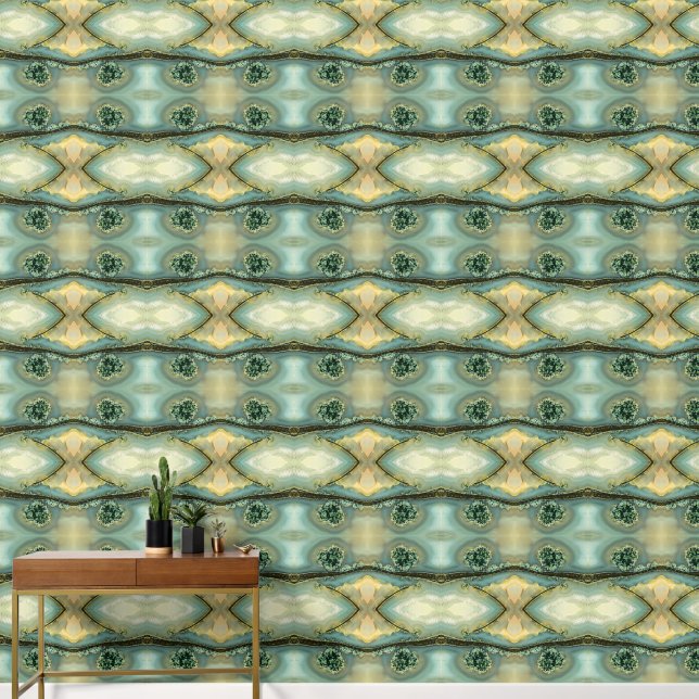 Inside a semi-precious stone large wallpaper (Hallway)