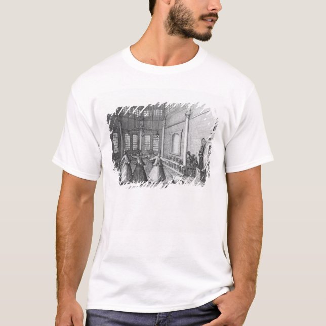 Inside a Turkish Mosque, illustration T-Shirt (Front)