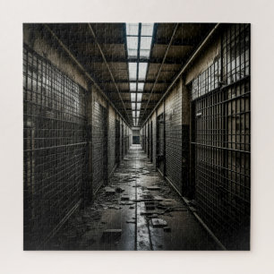 Inside an Abandoned Jail Jigsaw Puzzle