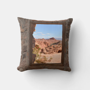 Inside cabin view of the Valley of Fire Cushion