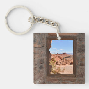 Inside cabin view of the Valley of Fire Key Ring