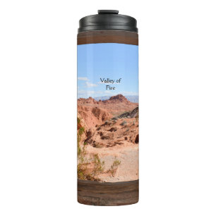 Inside cabin view of the Valley of Fire       Thermal Tumbler
