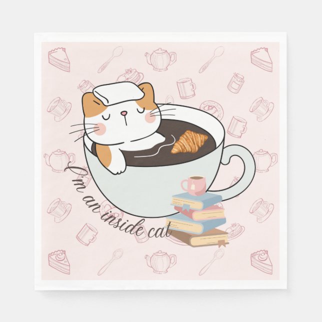  Inside Cat Spa Napkin (Front)