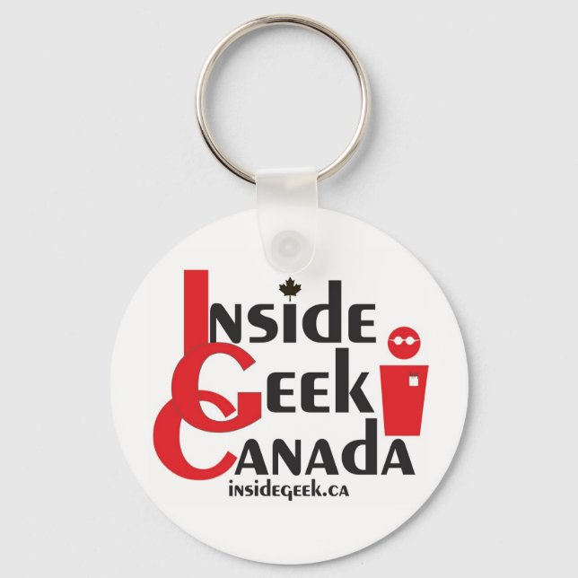 Inside Geek Canada Keychain (Front)