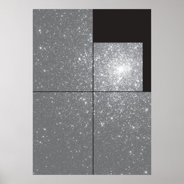 Inside Globular Cluster M15 Poster (Front)