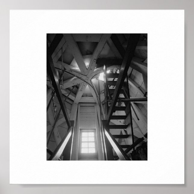 inside gurnet light house duxbury ma. saquish poster (Front)