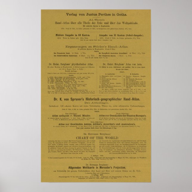 Inside Historic Geographic atlas Poster (Front)