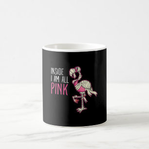 Inside I Am All Pink Flamingo Funny Flamingo Coffee Mug