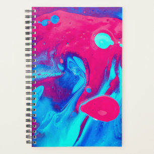 Inside of a lava lamp planner