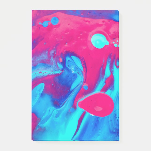 Inside of a lava lamp post-it notes (Front)