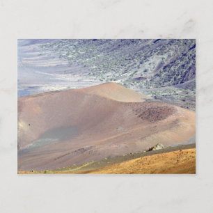 Inside of Haleakala Crater, Maui, Hawaii, U.S.A. Postcard