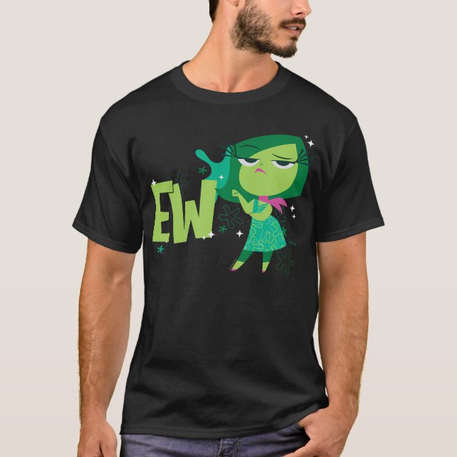 Inside Out 2 - Disgust Emotion Character Ew T-Shirt (Front)