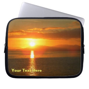 Inside Passage Sunset Laptop Sleeve
